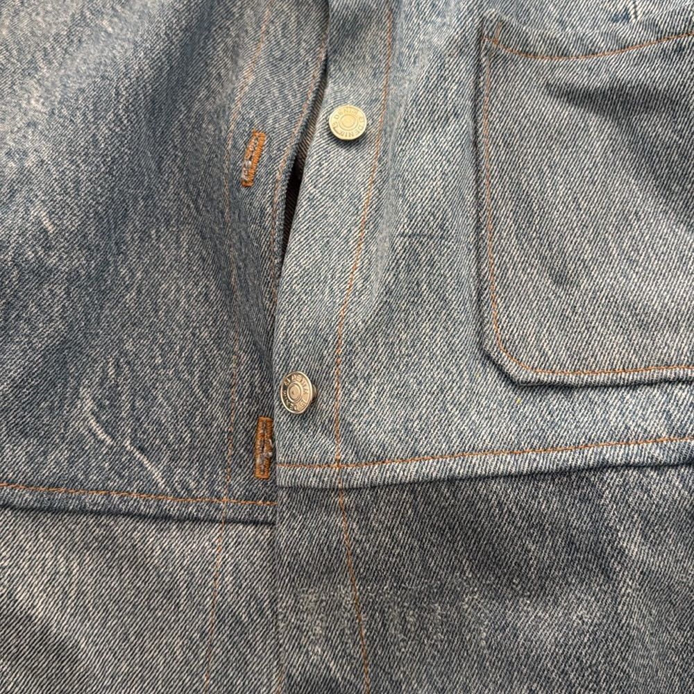 Eb denim XS/S denim shirt/jacket new - Picture 4 of 5